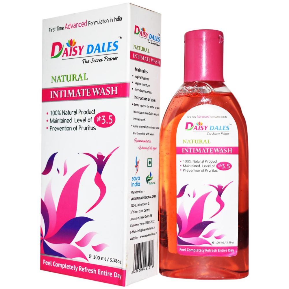 Daisy Dales Natural Intimate Wash (100ml) Daisy Dales Natural Intimate Wash (100ml)
