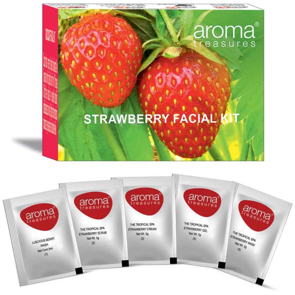 Aroma Treasures Strawberry Diy Facial Kit (25g)
