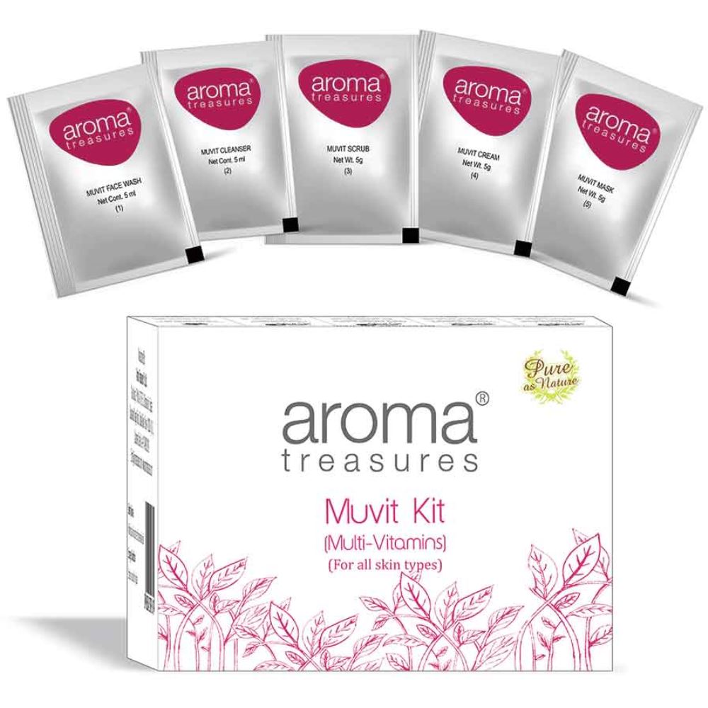 Aroma Treasures Muvit Diy Facial Kit All Skin Types (25g)