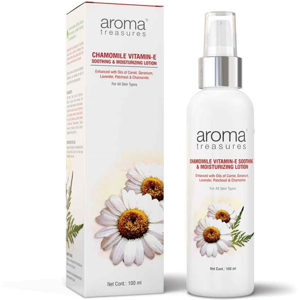 Aroma Treasures Chamomile Vitamine Soothing & Moisturising Lotion (100ml) Aroma Treasures Chamomile Vitamine Soothing & Moisturising Lotion (100ml)