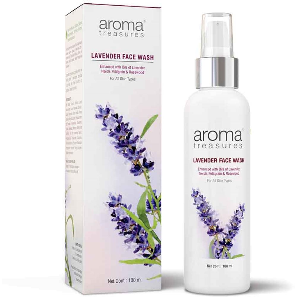 Aroma Treasures Lavender Face Wash (100ml)