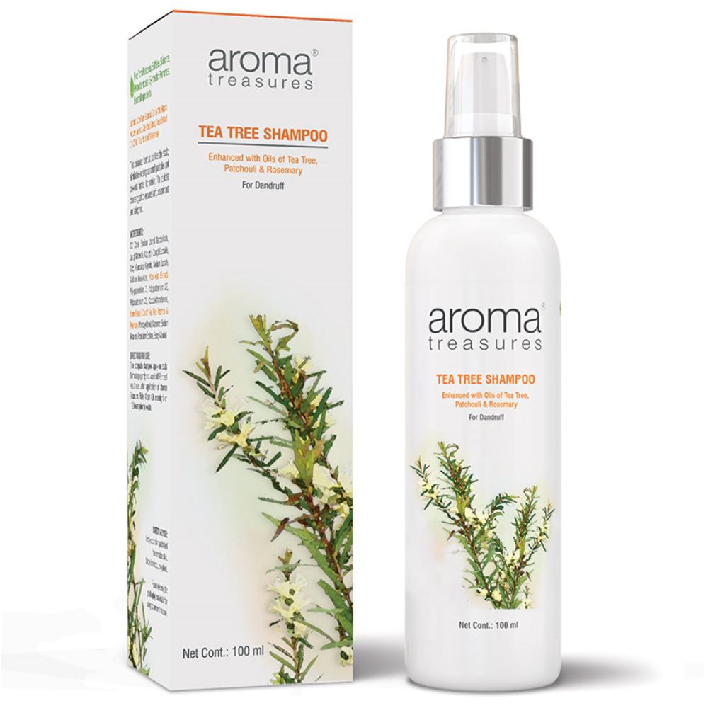 Aroma Treasures Tea Tree Shampoo (For Hair Care) (100ml)