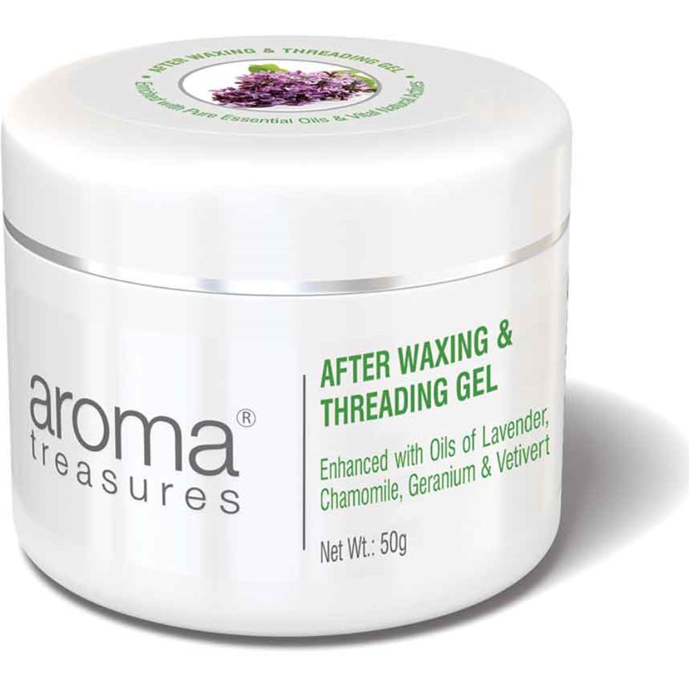 Aroma Treasures After Waxing & Threading Gel (50g) Aroma Treasures After Waxing & Threading Gel (50g)