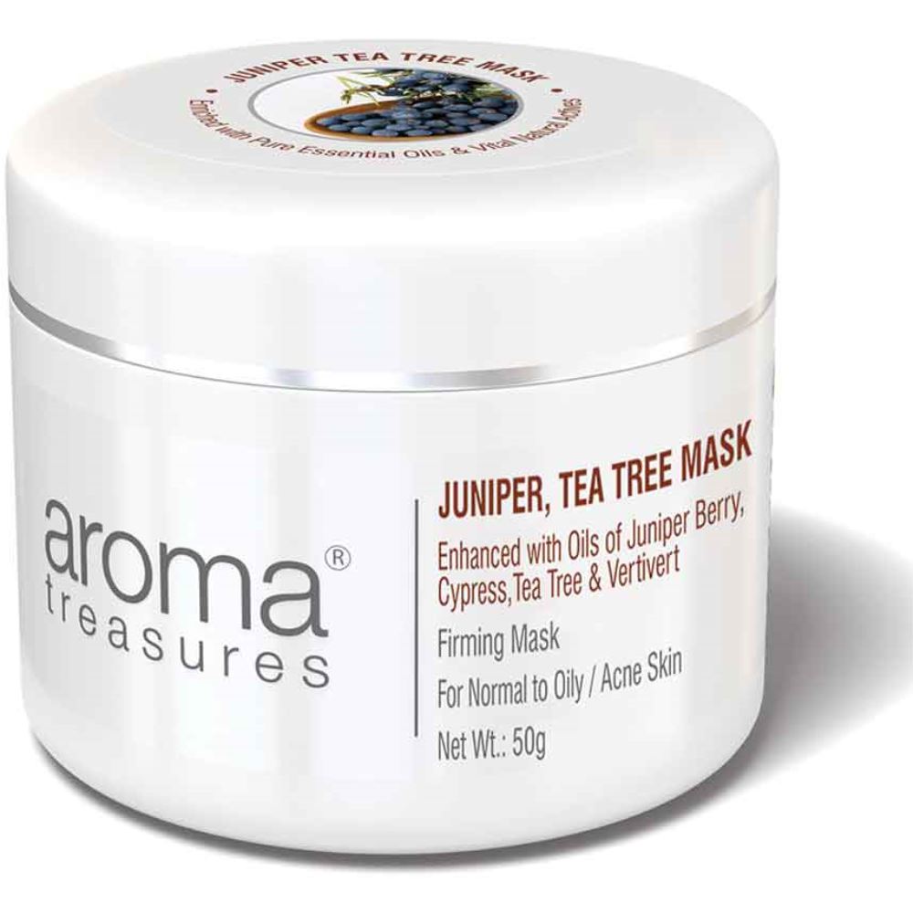 Aroma Treasures Juniper, Tea Tree Mask (50g)