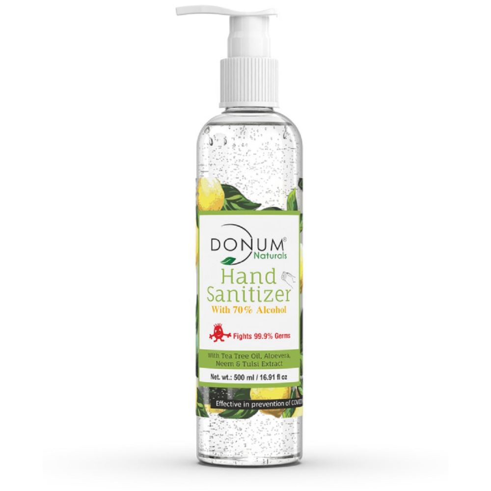 Donum Naturals Alcohol Based Hand Sanitizer Gel (500ml) Donum Naturals Alcohol Based Hand Sanitizer Gel (500ml)