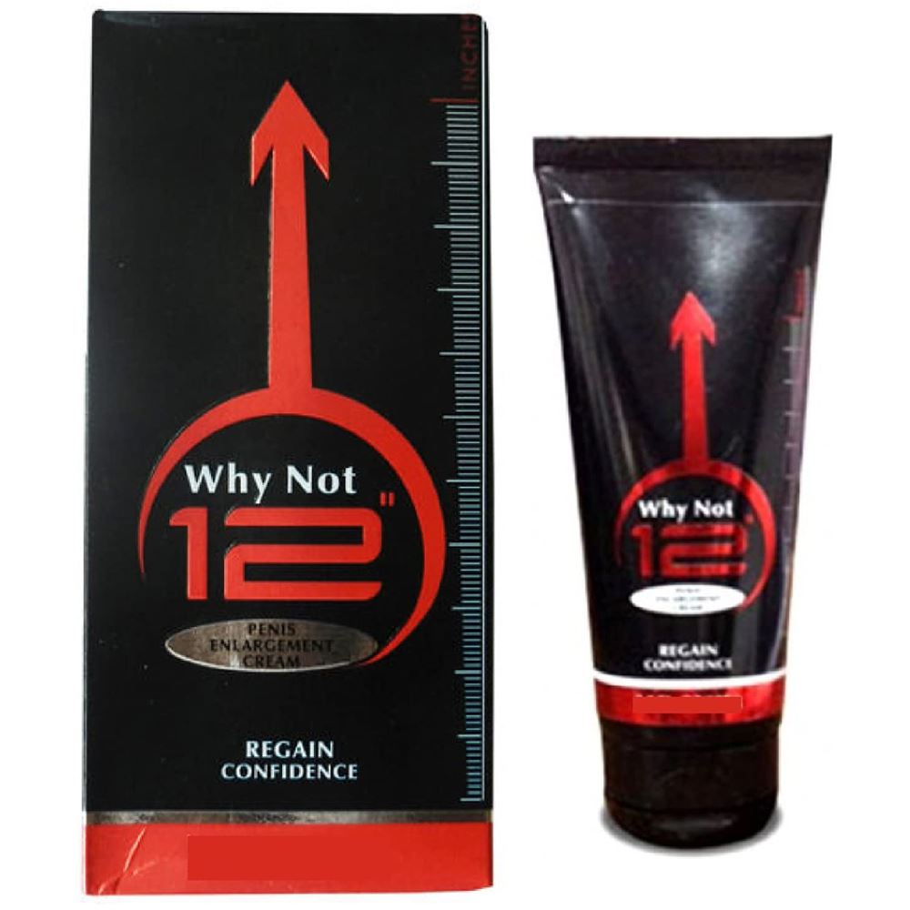 Zee Laboratories Why Not 12" Penis Enlargement Cream (100g)