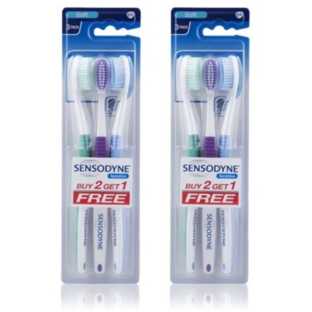 Sensodyne Sensitive Gentle On Teeth Toothbrush (6pcs) Sensodyne Sensitive Gentle On Teeth Toothbrush (6pcs)