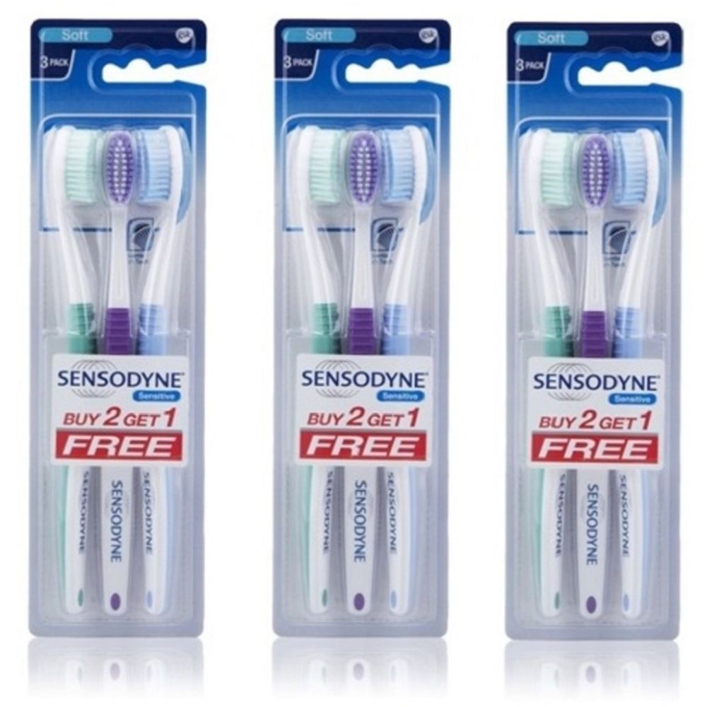 Sensodyne Sensitive Gentle On Teeth Toothbrush (9pcs) Sensodyne Sensitive Gentle On Teeth Toothbrush (9pcs)