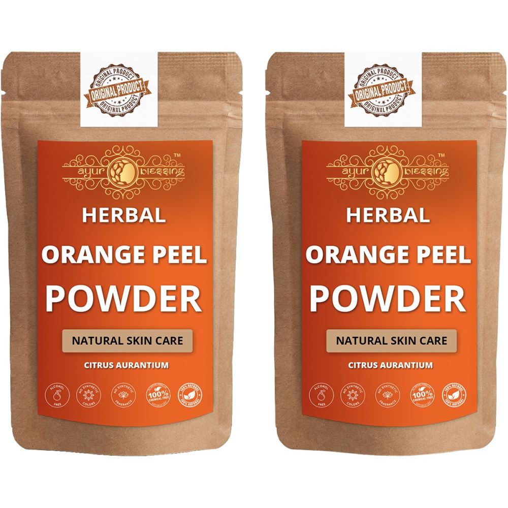 Ayur Blessing Orange Peel Powder (100g, Pack of 2)