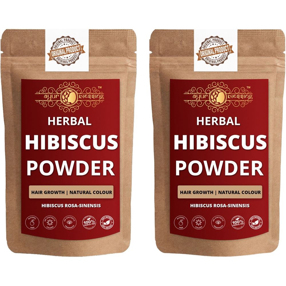 Ayur Blessing Hibiscus Powder (100g, Pack of 2)