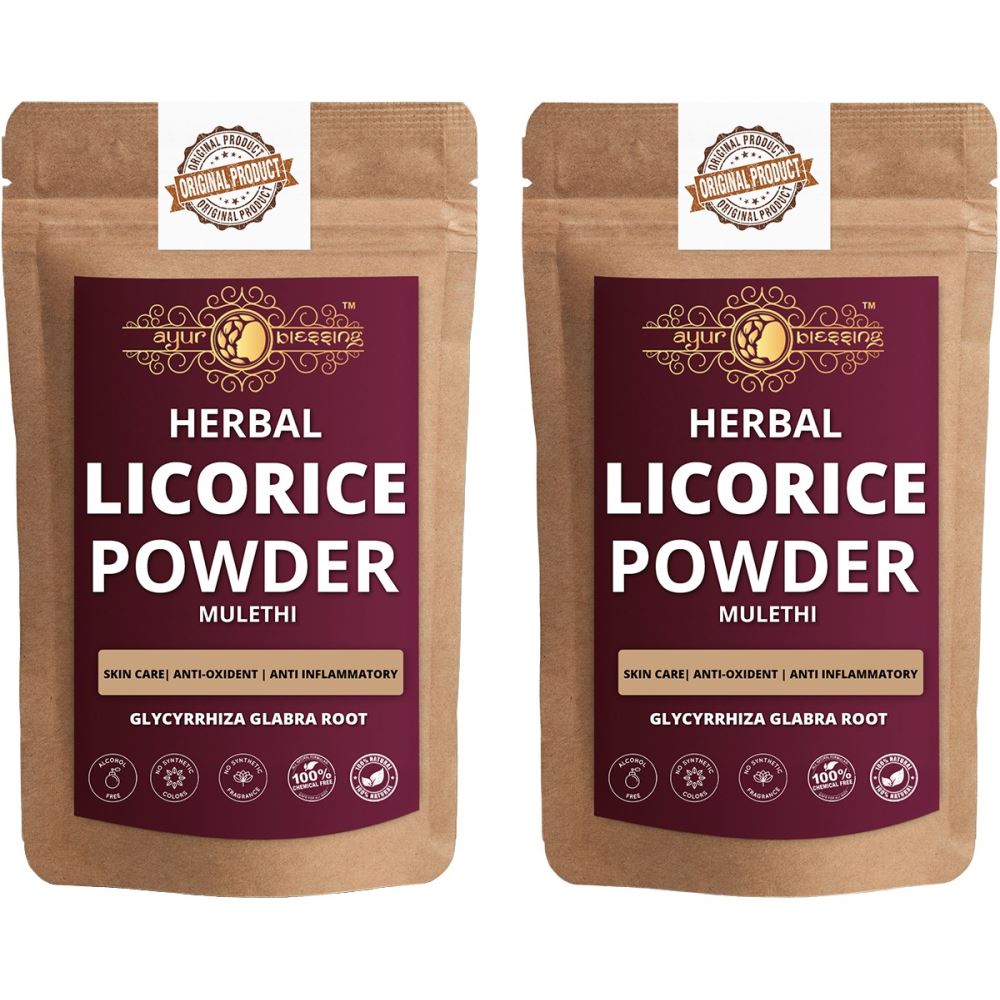 Ayur Blessing Licorice Powder (100g, Pack of 2)