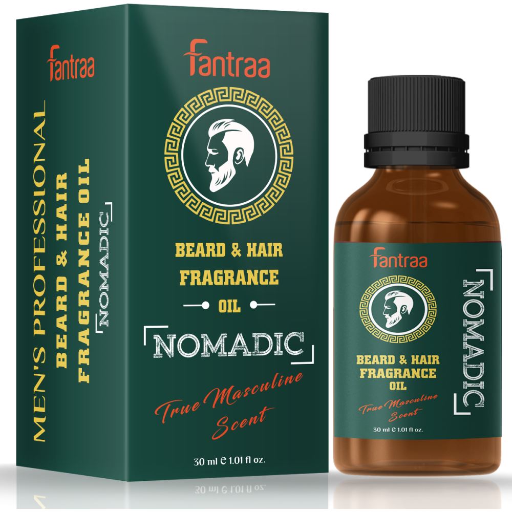 Fantraa Beard And Hair Fragrance Oil (Nomadic) (30ml)