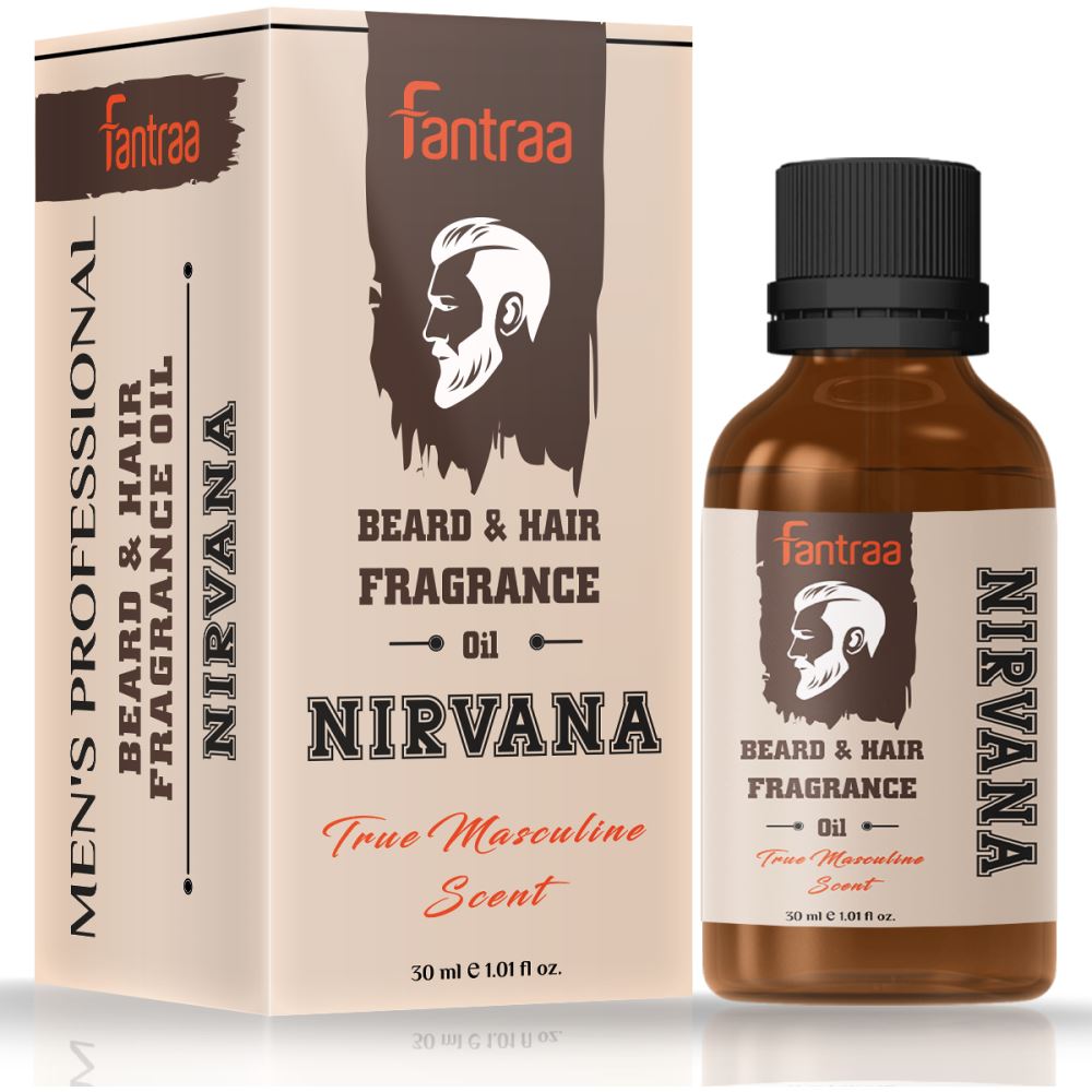 Fantraa Beard And Hair Fragrance Oil (Nirvana) (30ml) Fantraa Beard And Hair Fragrance Oil (Nirvana) (30ml)