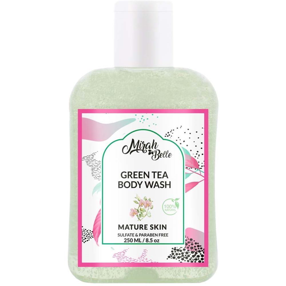 Mirah Belle Green Tea Orchid Mature Skin Body Wash (250ml)