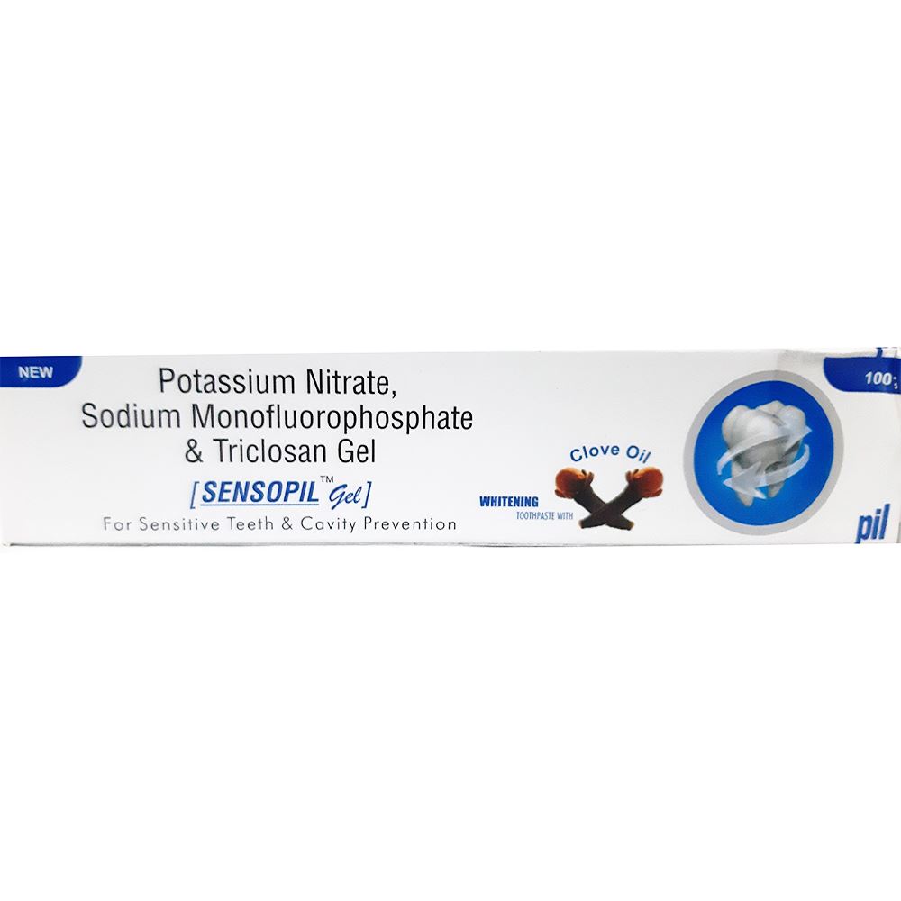 Psychotropics India Sensopil Gel For Sensitive Teeth (100g) Psychotropics India Sensopil Gel For Sensitive Teeth (100g)