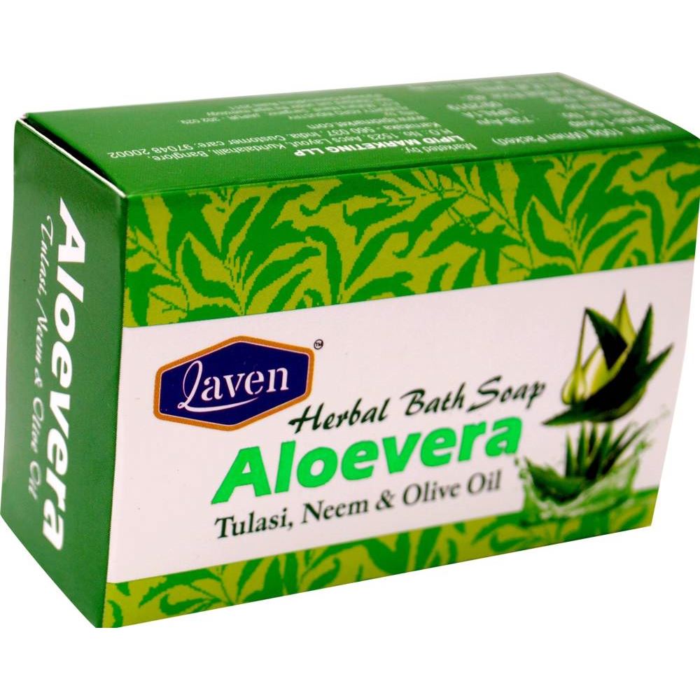 Laven Aloevera Soap (100g) Laven Aloevera Soap (100g)