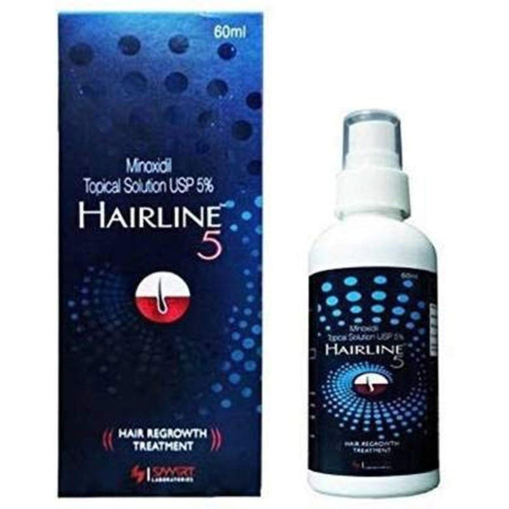 Smart Minoxidil Hairline 5% Topical Solution (60ml) Smart Minoxidil Hairline 5% Topical Solution (60ml)