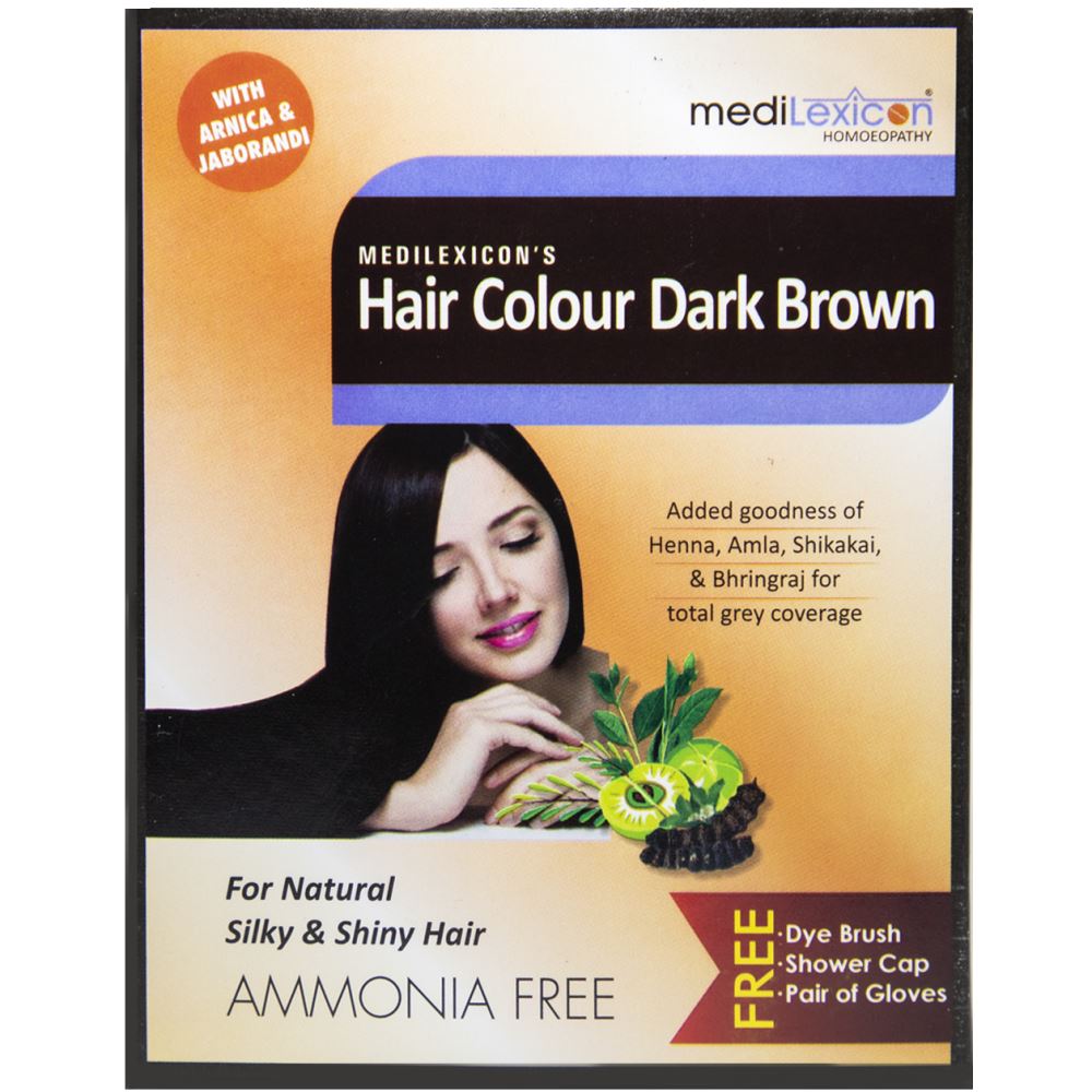 Medilexicon Hair Color Dark Brown (40g)