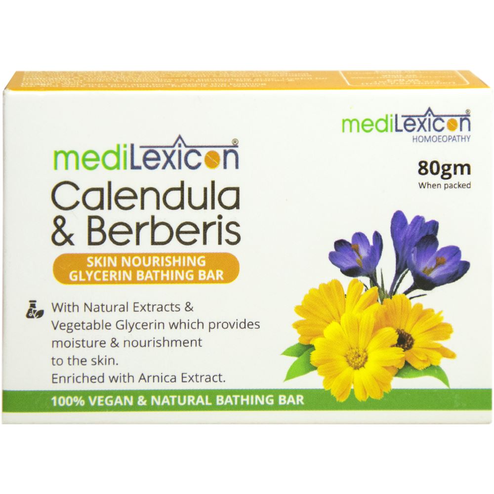 Medilexicon Calendula Berberis Soap (80g) Medilexicon Calendula Berberis Soap (80g)