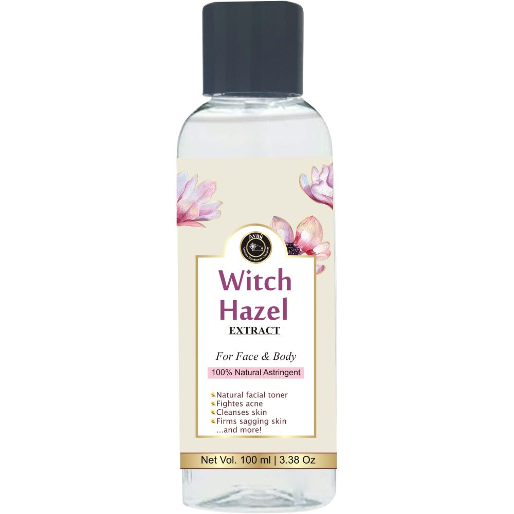 Avnii Organics Witch Hazel Extract, Astringent (100ml)