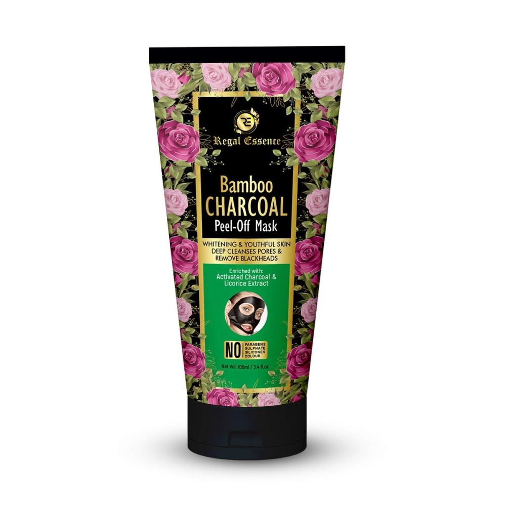 Regal Essence Bamboo Activated Charcoal Peel Off Mask (100ml) Regal Essence Bamboo Activated Charcoal Peel Off Mask (100ml)
