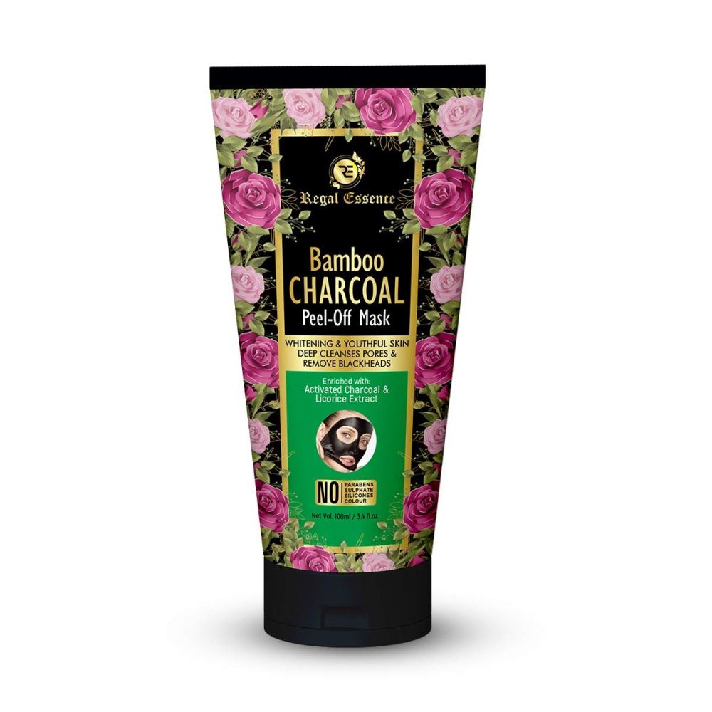 Regal Essence Bamboo Activated Charcoal Peel Off Mask (100ml)