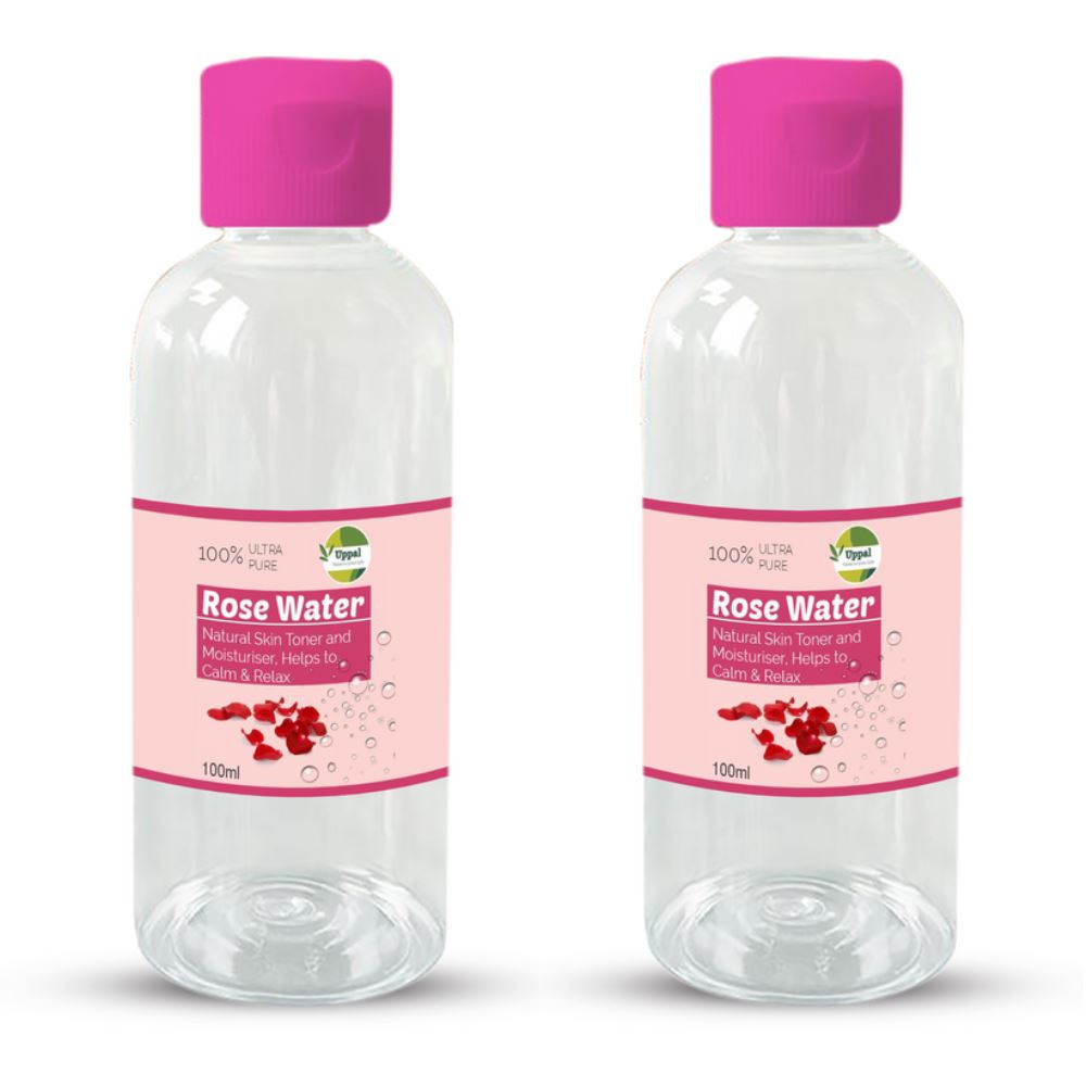 Uppal Herbal Pure Natural Rose Water Gulab Jal (100ml, Pack of 2) Uppal Herbal Pure Natural Rose Water Gulab Jal (100ml, Pack of 2)