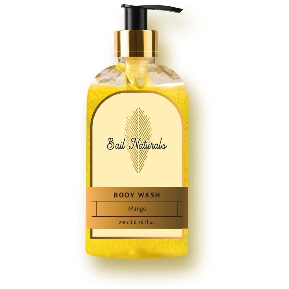Bail Naturals Mango Body Wash For Smooth & Healthy Skin (200ml) Bail Naturals Mango Body Wash For Smooth & Healthy Skin (200ml)