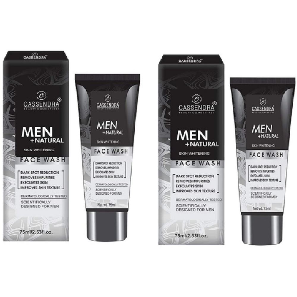 Cassendra Men Natural Purifying Face Wash (150ml, Pack of 2)