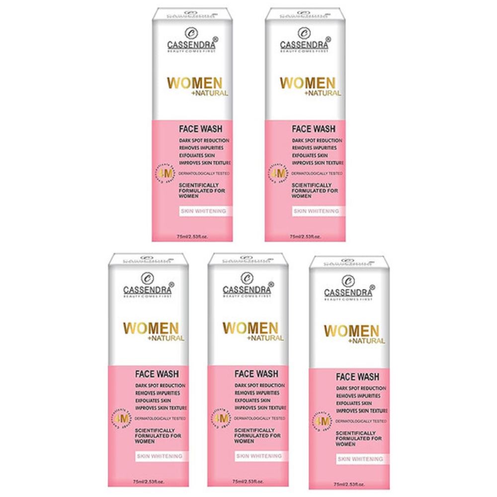 Cassendra Women Natural Purifying Face Wash (75ml, Pack of 5) Cassendra Women Natural Purifying Face Wash (75ml, Pack of 5)