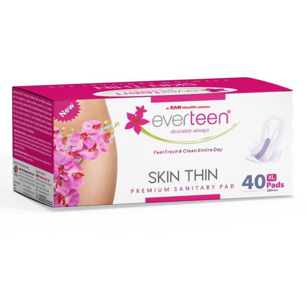Everteen Skin Thin Premium Xl Sanitary Pads (280Mm) (40pcs)