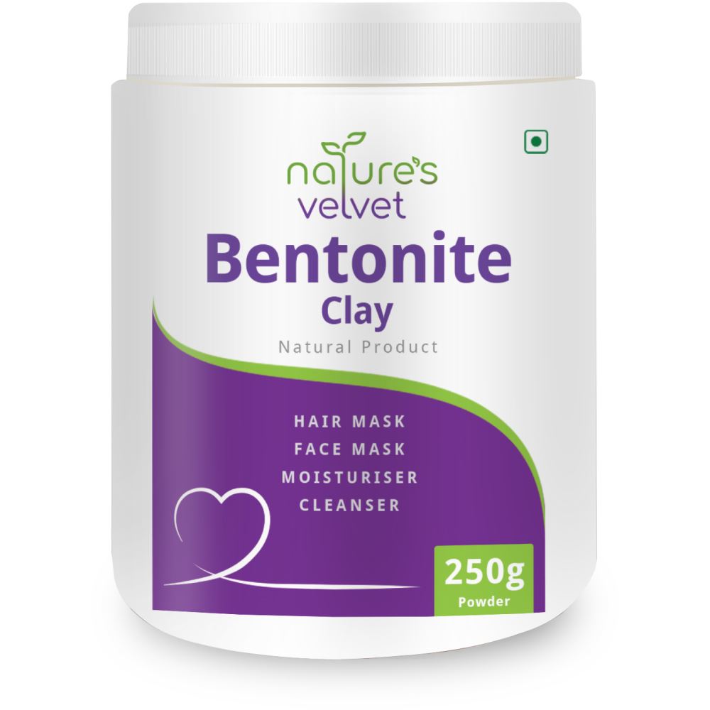 Natures Velvet Bentonite Clay Powder (250g)