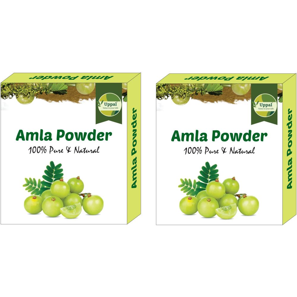 Uppal Natural Amla Powder (200g, Pack of 2) Uppal Natural Amla Powder (200g, Pack of 2)