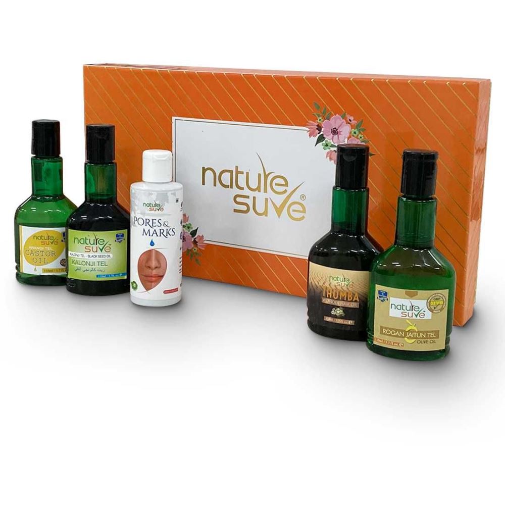 Nature Sure Gift Pack Premium Ayurvedic Oils Combo (1Pack)