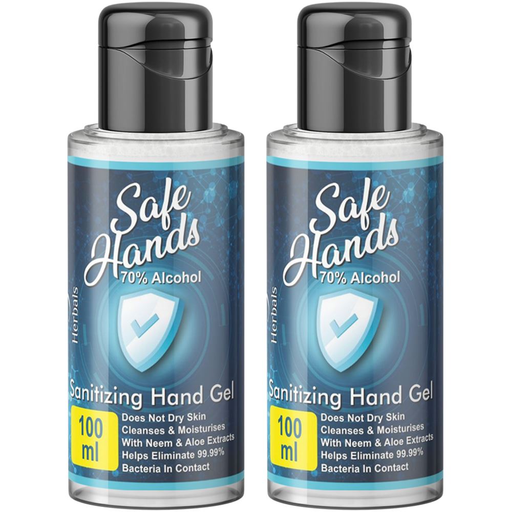 Bella Vita Organic Safehands Hand Sanitizer (100ml, Pack of 2)