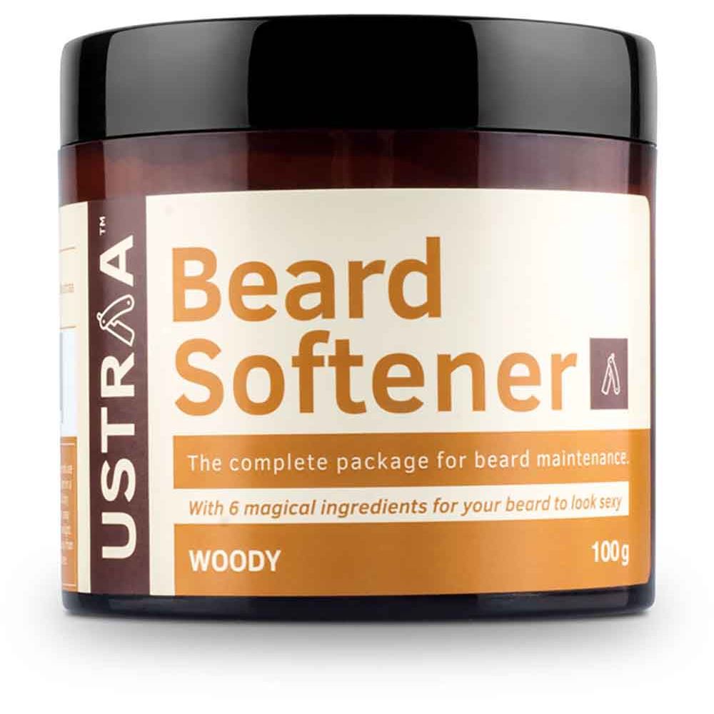 Ustraa Beard Softener Woody (100g)