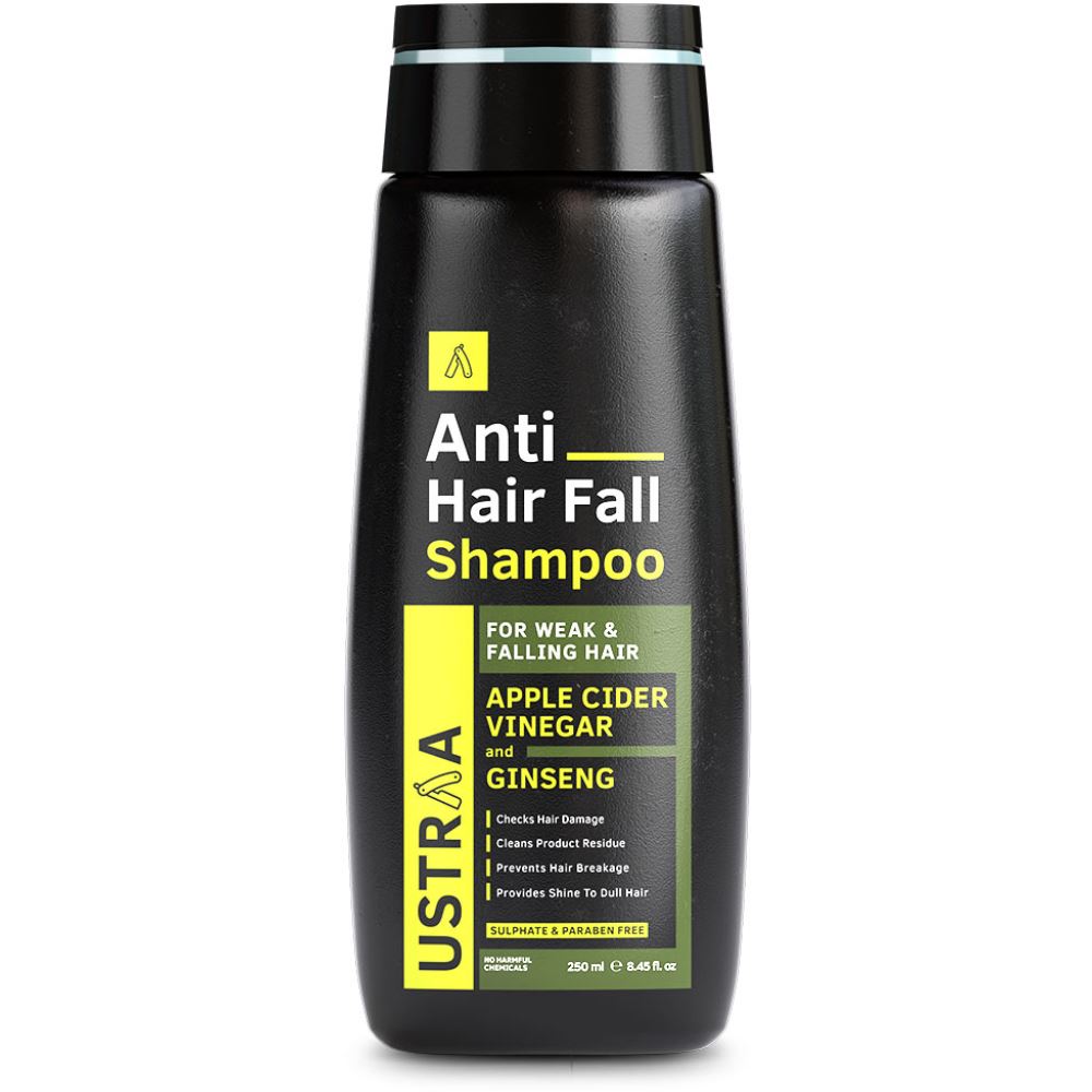 Ustraa Anti Hair Fall with Apple Cider Vinegar Shampoo (250ml) Ustraa Anti Hair Fall with Apple Cider Vinegar Shampoo (250ml)