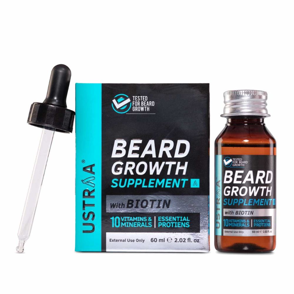 Ustraa Beard Growth Supplement (60ml)