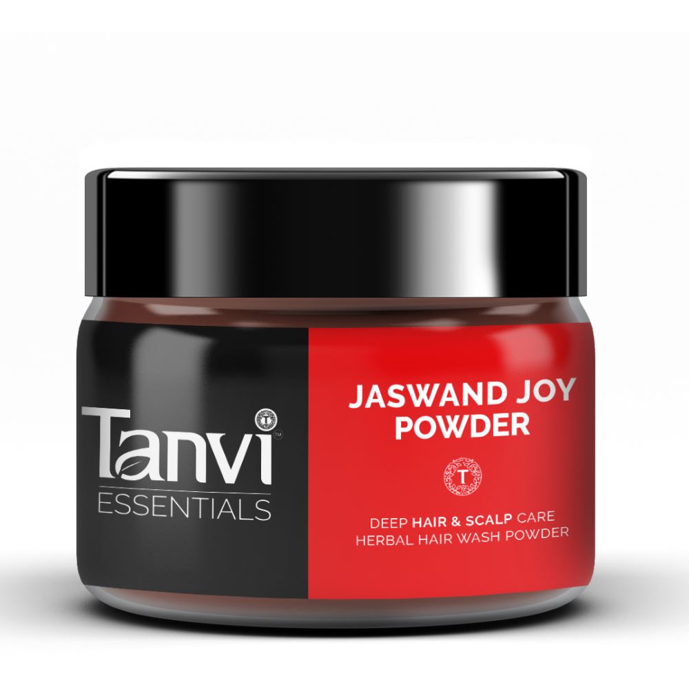 Tanvi Herbals Jaswand Joy Powder Herbal Hair Pack (80g)