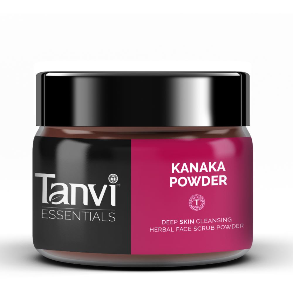 Tanvi Herbals Kanaka Powder Herbal Face & Body Scrub (80g)