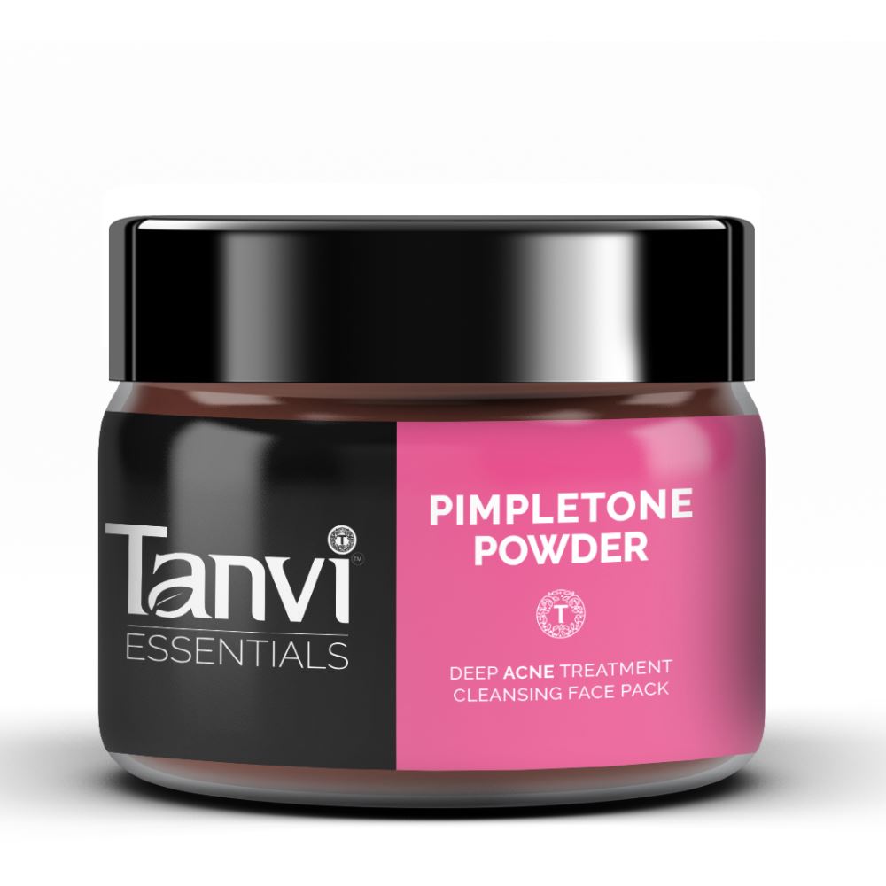 Tanvi Herbals Pimpletone Powder Herbal Face Pack (80g)