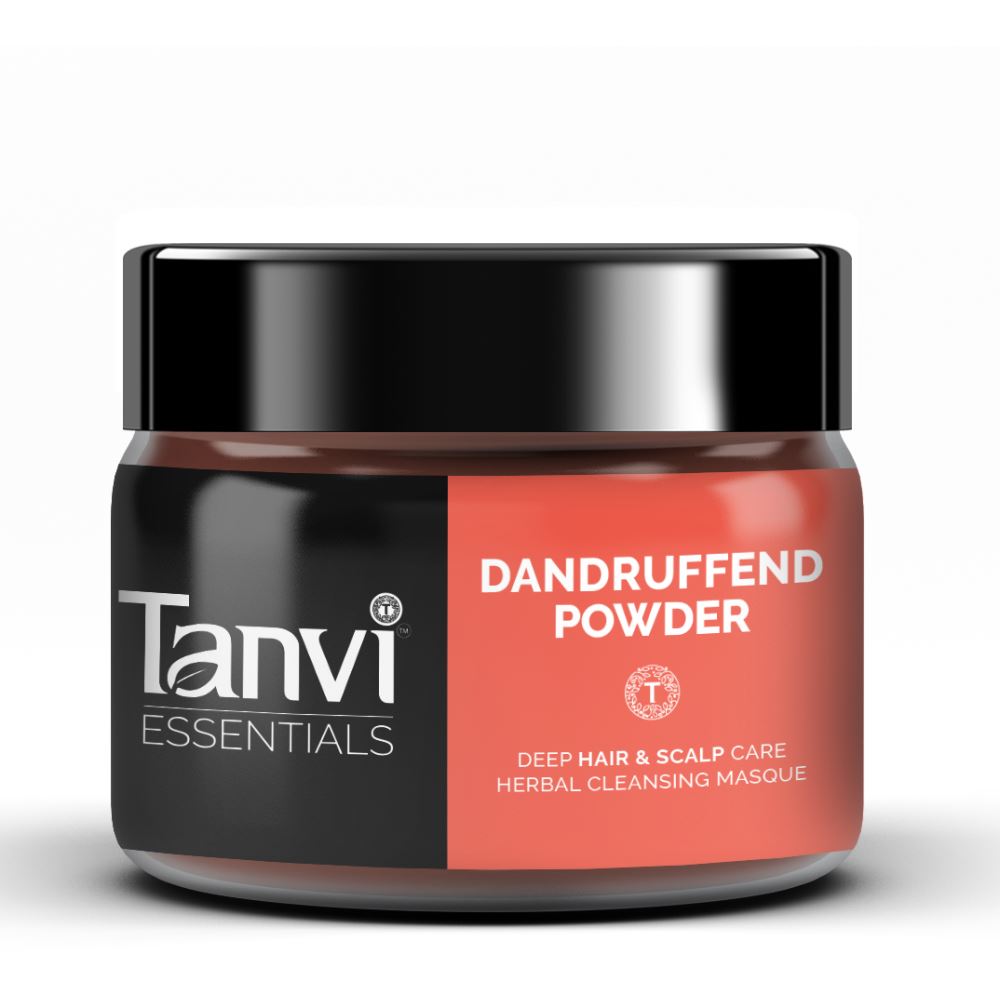 Tanvi Herbals Dandruffend Powder Herbal Hair Pack (80g)