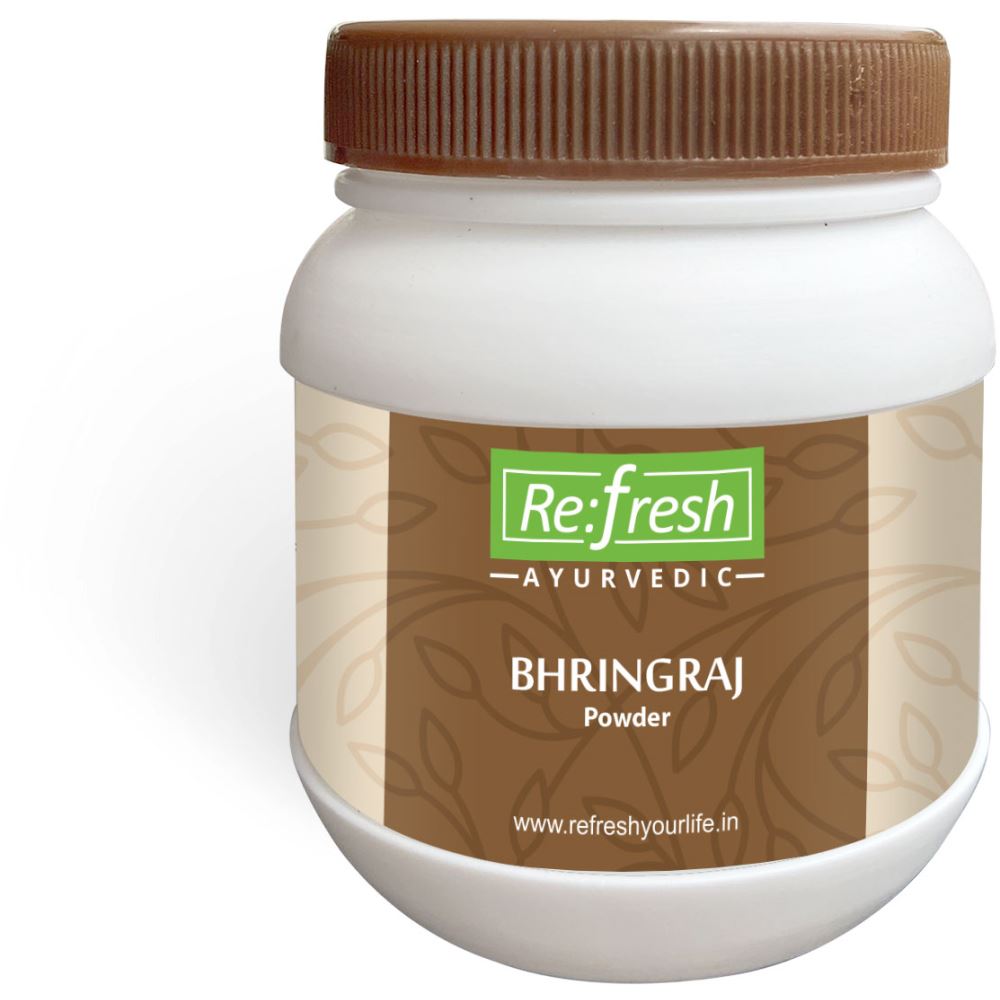 Refresh Ayurvedic Bhringraj Powder (100g) Refresh Ayurvedic Bhringraj Powder (100g)