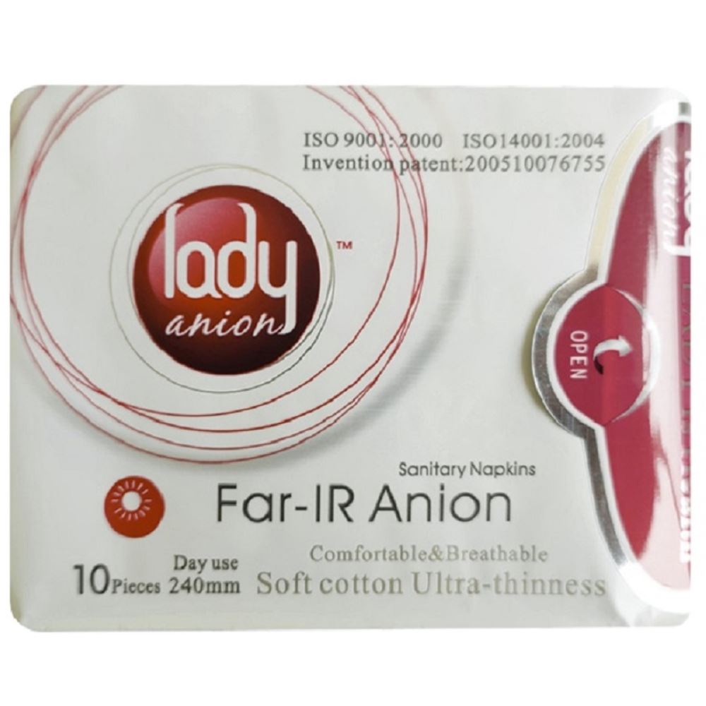 Lady Anion Sanitary Napkin (240MM) (10pcs) Lady Anion Sanitary Napkin (240MM) (10pcs)