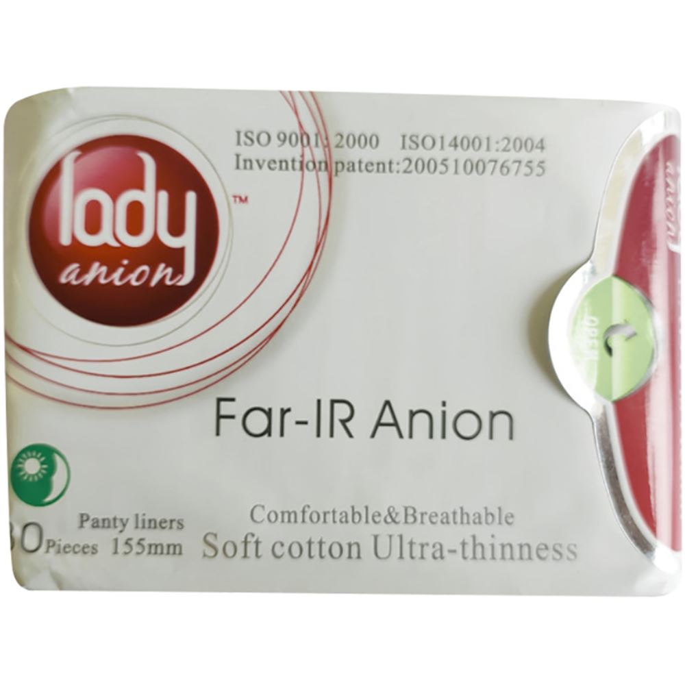 Lady Anion Panty Liners (155MM) (30pcs)