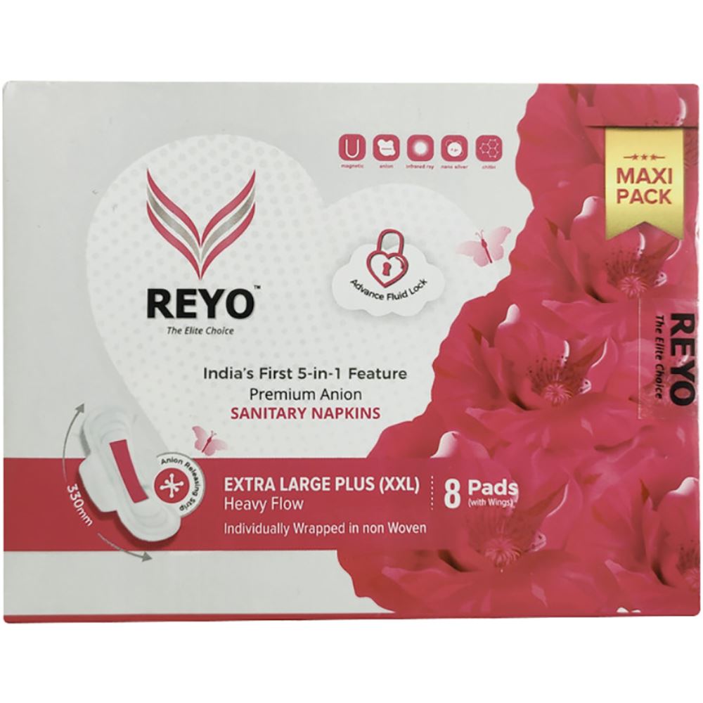Reyo Anion Premium Sanitary Napkins (330MM) (8pcs) Reyo Anion Premium Sanitary Napkins (330MM) (8pcs)
