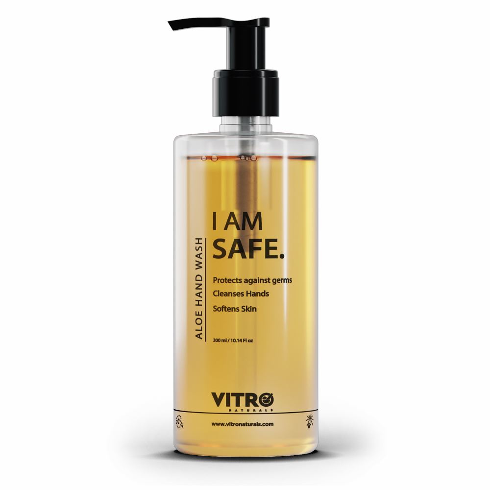 Vitro Aloe Hand Wash I Am Safe (In Bottle) (300ml)
