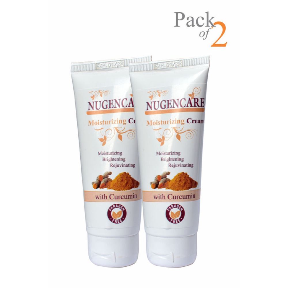 Nugencare Moisturizing Curcumin Cream (50g, Pack of 2)