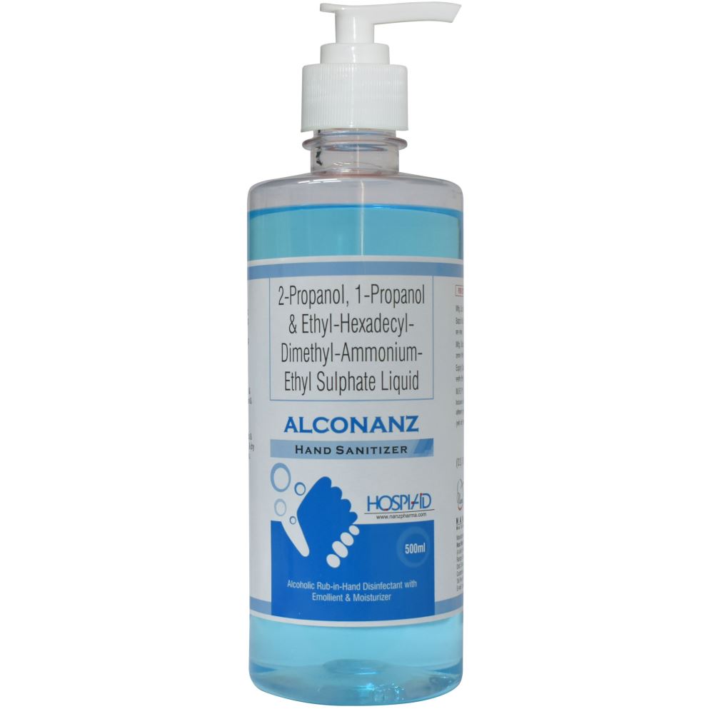 Alconanz Liquid Handrub Sanitizer (500ml) Alconanz Liquid Handrub Sanitizer (500ml)
