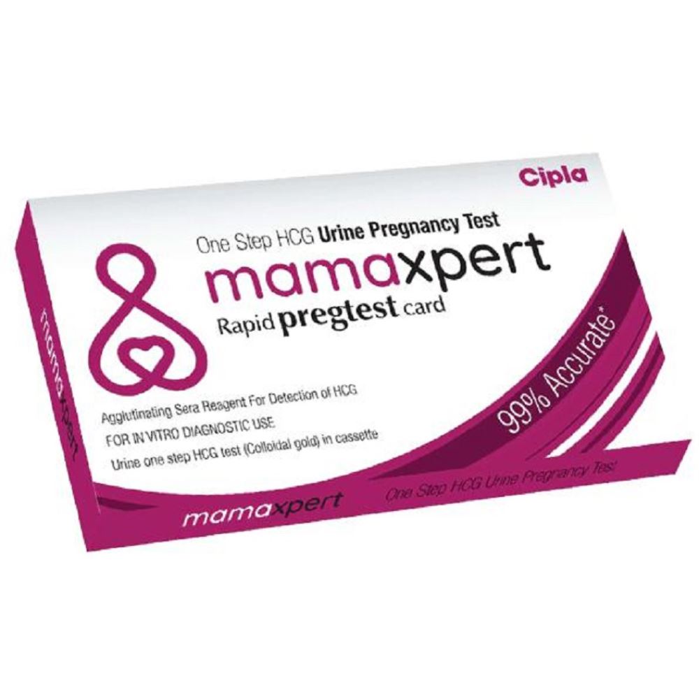 Cipla Mamaxpert Rapid Pregtest Card (1Pack)